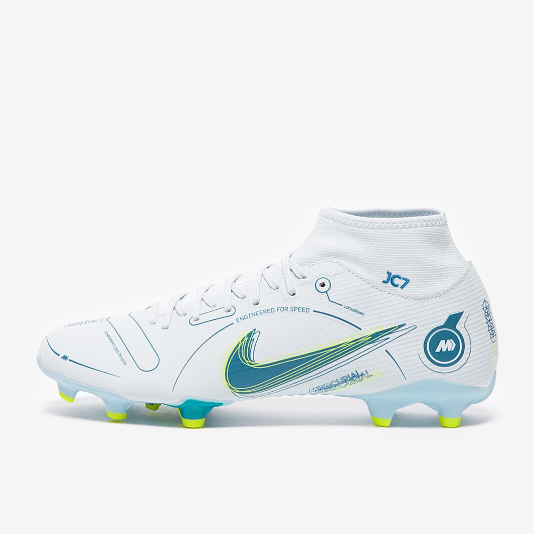 NIKE Mercurial Superfly Ⅷ Elite FG 26.5 Nike Mercurial Superfly VIII Elite FG - White/Black-Metallic