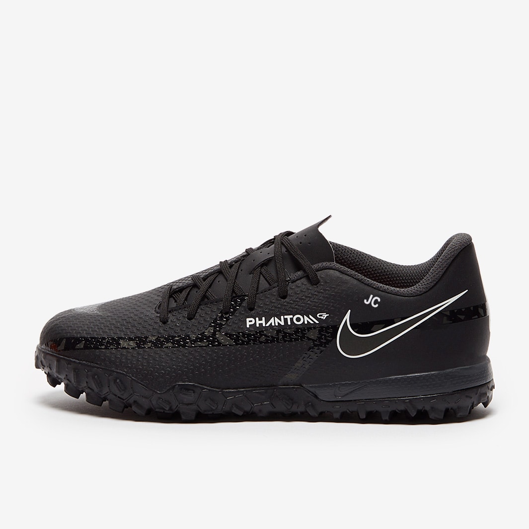 Nike Kids Phantom GT II Academy TF - Black/Dark Smoke Grey/Summit White ...