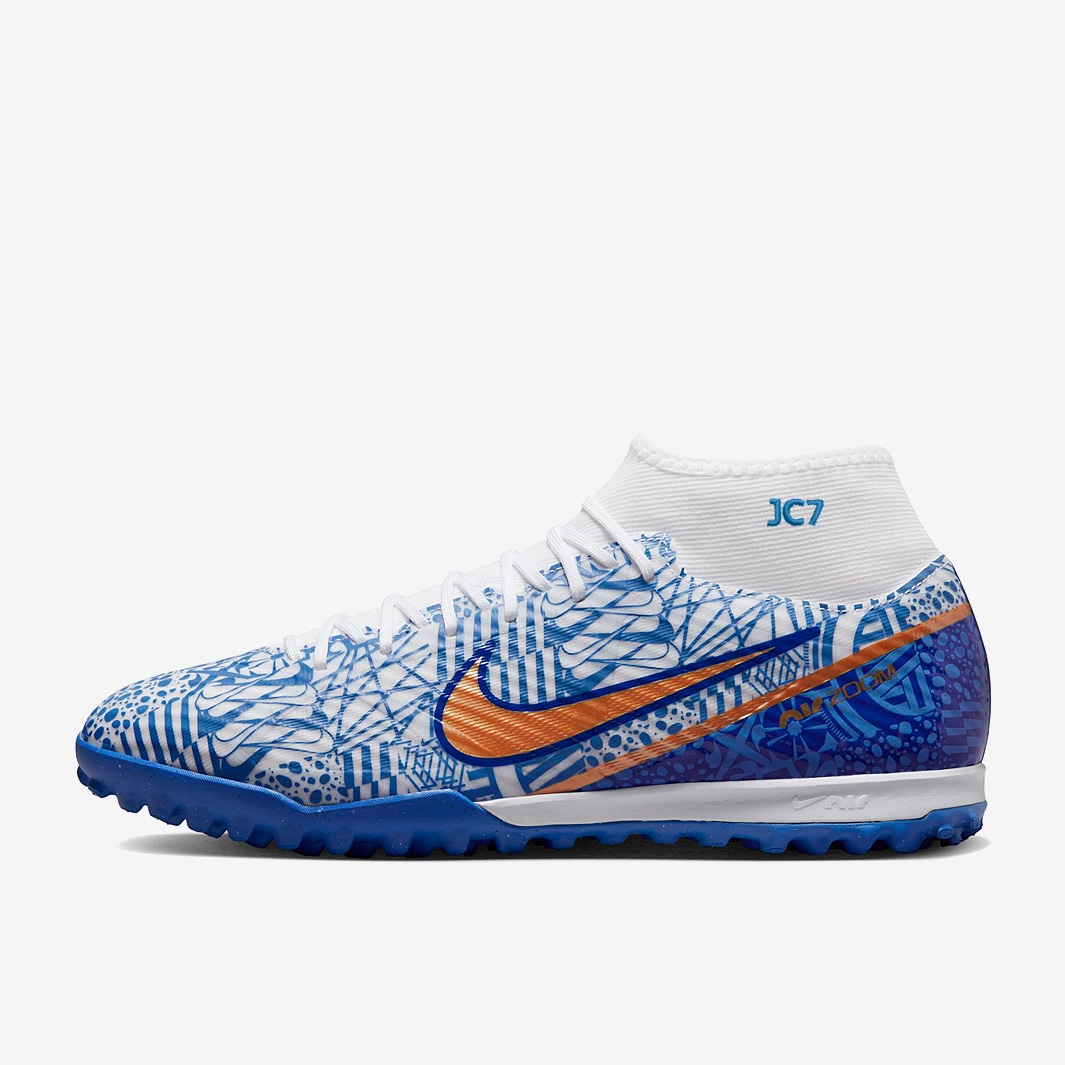 Nike Zoon Superfly IX Academy CR7 TF - White/Metalic Copper/Concord/Med ...