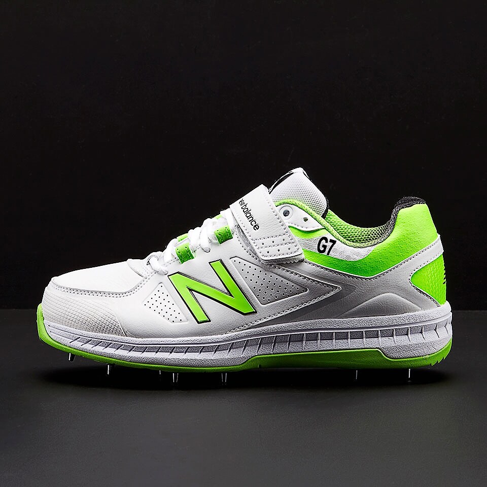 New Balance Ck4040 Cricket Shoe White Green Mens Shoes Bowling