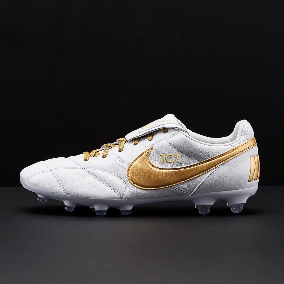 . Transformador Admirable Botas de fútbol - Nike Premier 2.0 FG - Blanco/Dorado/Blanco - 917803-107A  | Pro:Direct Soccer