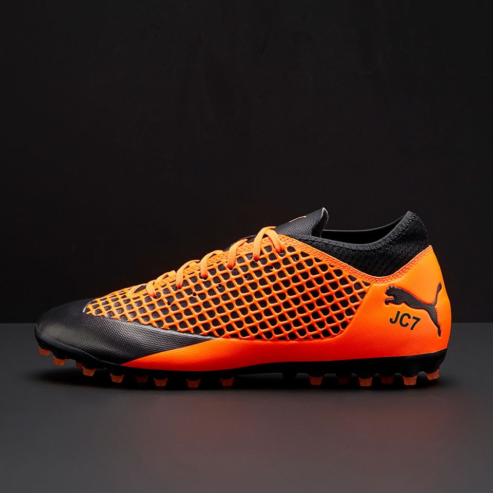 Botas de futbol Puma Future 2.4 MG Negro Naranja 10484002 Pro Direct Soccer