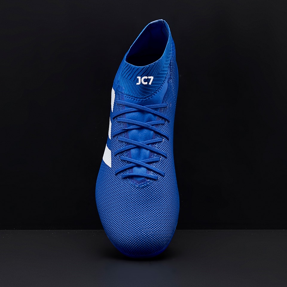 emoción pollo Preludio Botas de fútbol - adidas Nemeziz 18.3 AG - Azul/Blanco/Azul - BC0301 |  Pro:Direct Soccer