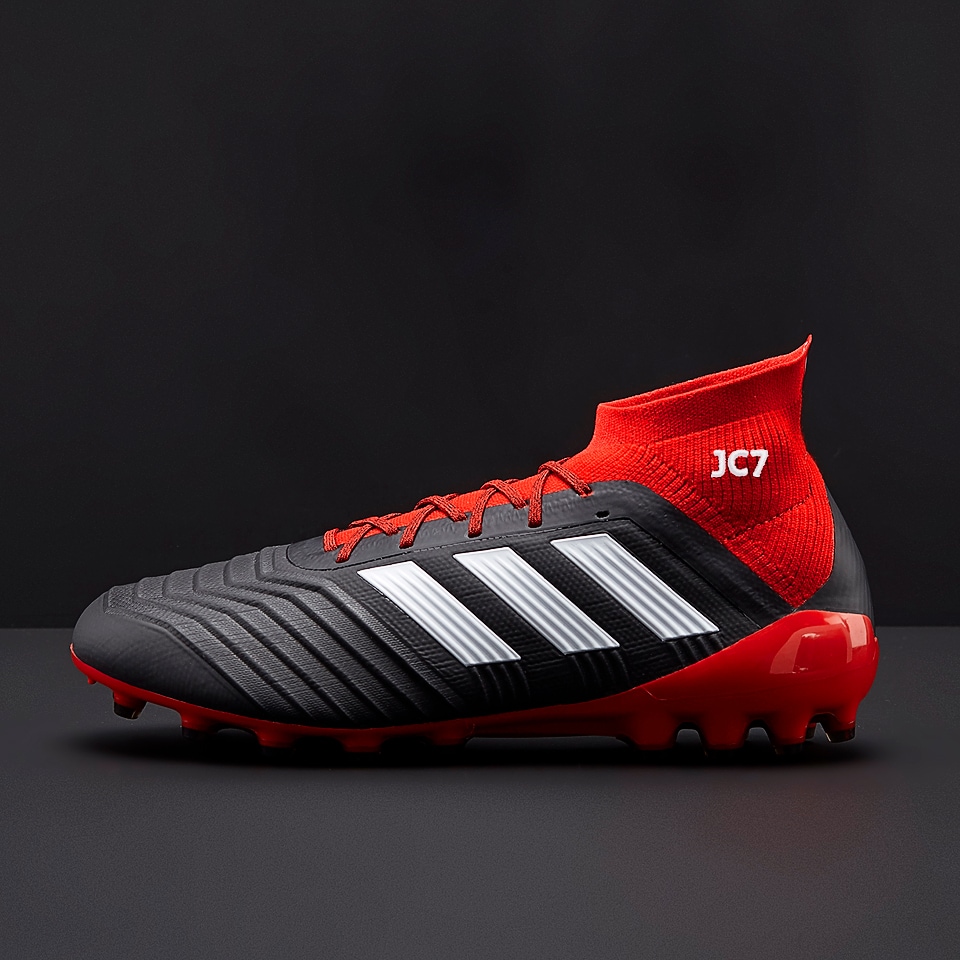 adidas Predator 18.1 AG - Mens Boots - Artificial - Core Black/White/Red | Soccer