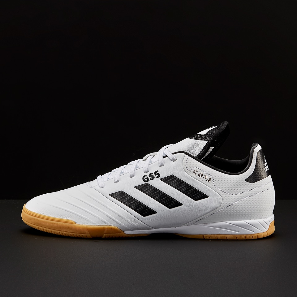 Berry Stop by to know Illustrate adidas Copa Tango 18.3 IN - Mens Boots - Indoor - CP9016 - White/Core  Black/Tactile Gold Metallic 