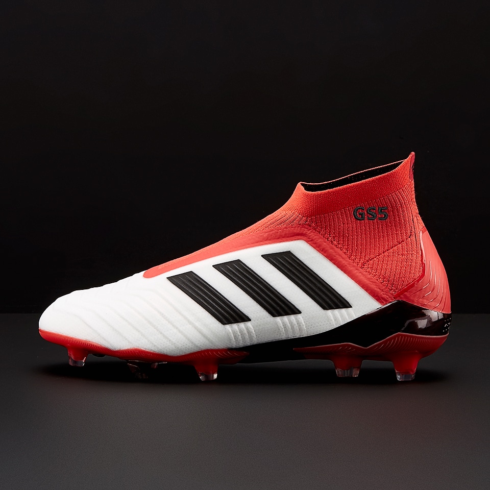 capacidad Impresionante Sueño Botas de fútbol - adidas Predator 18+ FG - Blanco/Negro/Coral - CM7391 |  Pro:Direct Soccer