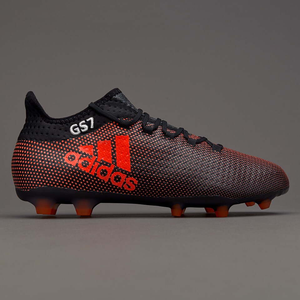 Botas de fúbol-adidas X 17.2 FG Core/Rojo Solar | Pro:Direct Soccer