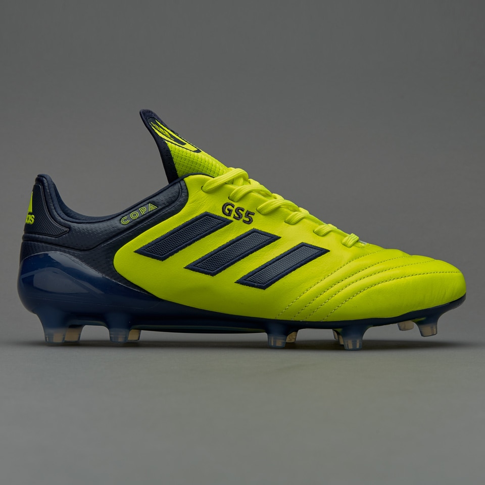 adidas Copa 17.1 FG - Mens Boots - Firm Ground - S77126 Solar Yellow/Legend Ink/Semi Solar Yellow