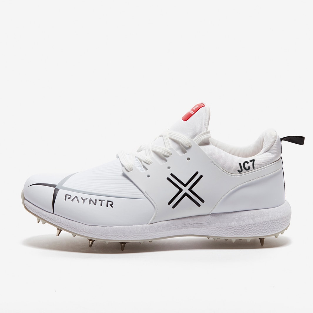 Payntr X MK3 Junior Cricket Spike White Boys Shoes