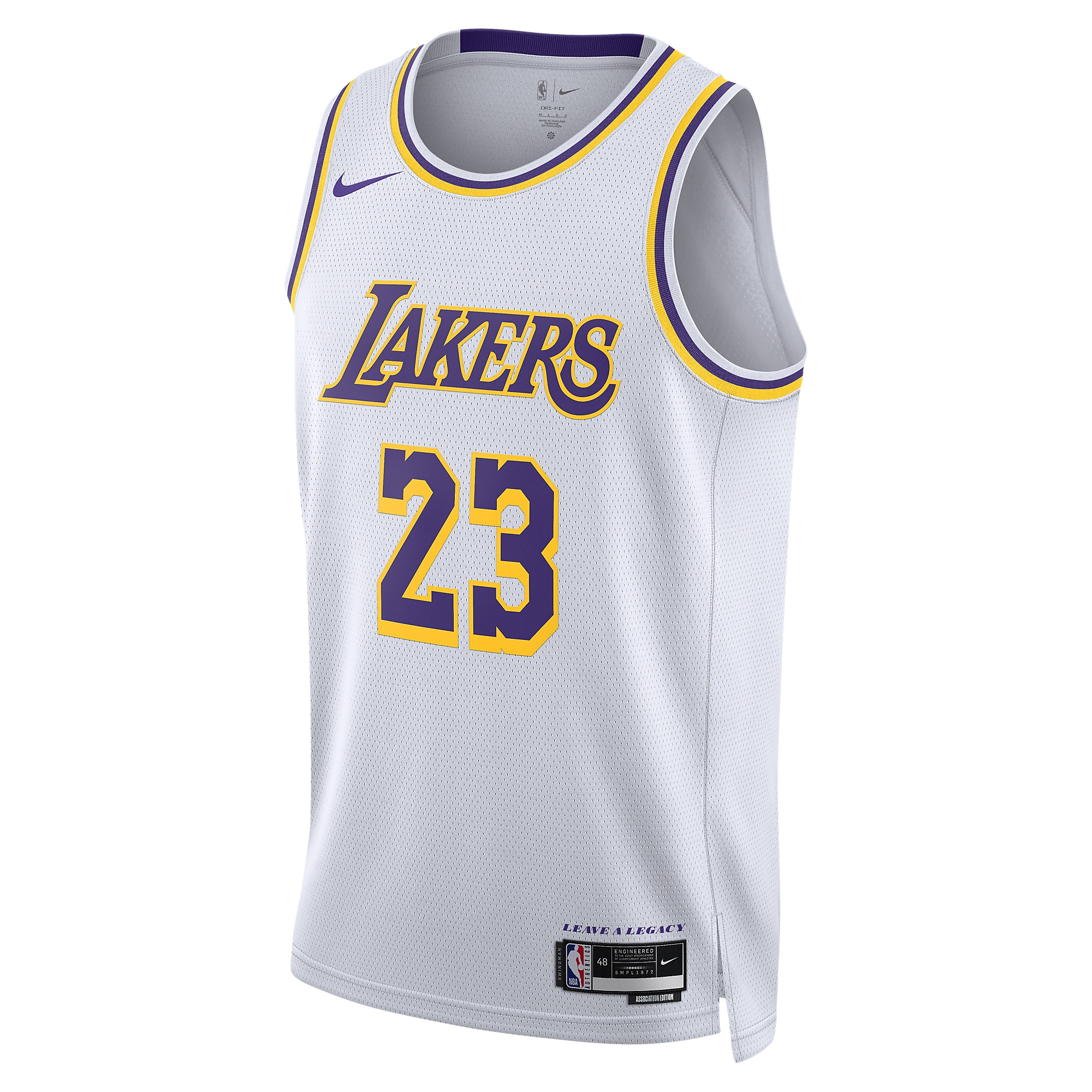 Nike NBA LeBron James Los Angeles Lakers Dri-FIT Swingman 2022 | Pro:Direct Basketball