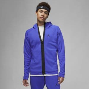 nike velour statement full zip hoodie