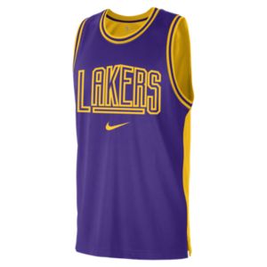 Nike Dri-FIT NBA Los Angeles Lakers City Edition Jersey / Field Purple