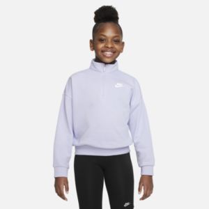 Nike Sportswear Older Girls Club Fleece 1/2-Zip Top (8-15Y) | Pro:Direct Basketball
