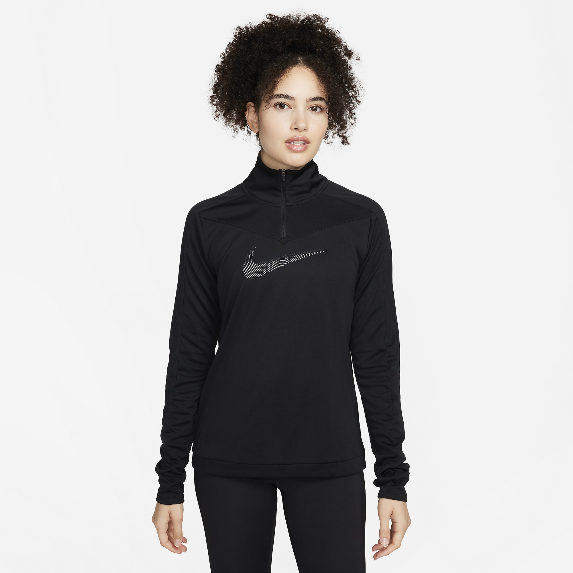 Nike Womens Dri-FIT Swoosh 1/4 Zip Top | Pro:Direct Running