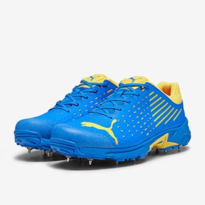 Puma evoSPEED 22.1 Cricket Spike - White/Ultra Blue - Mens Shoes | Pro ...