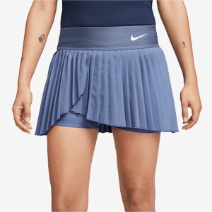 Nike Womens Court Dri FIT Advantage Pleated Skirt Diffused Blue White Womens Clothing Pro Direct Tennis