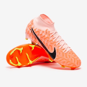 nike soccer cleats mercurial orange