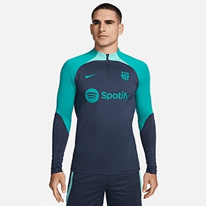 Nike FC Barcelona 23/24 Pre-Match Dri-Fit Academy SS Top - Deep Royal ...