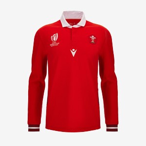 Macron Wales RWC23 Cotton Replica Shirt | Pro:Direct Rugby