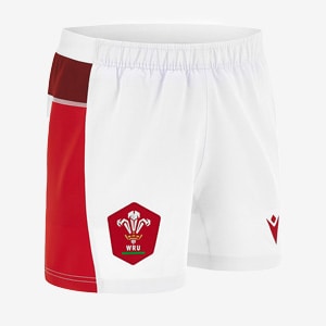 Macron Wales 23/24 Home Replica Shorts | Pro:Direct Rugby