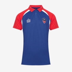 England Team Jersey Cricket Shirt Blue Red Admiral Polyester Mens