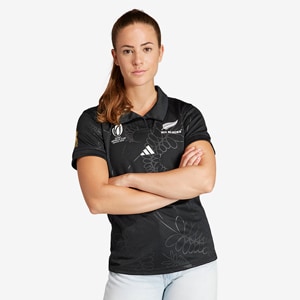 adidas New Zealand RWC23 Womens Home Replica Shirt | Pro:Direct Rugby