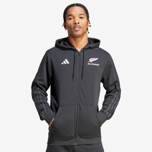 adidas New Zealand 23/24 3 Stripe Hoodie | Pro:Direct Rugby