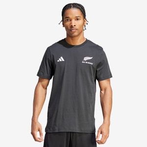 adidas New Zealand 23/24 Cotton Tee | Pro:Direct Rugby