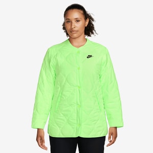 Nike Sportswear Womens Sports Utility Jacket - Lime Blast/Black | Pro:Direct Soccer