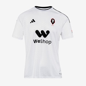 adidas Salford City FC 23/24 Third Match Jersey Junior White
