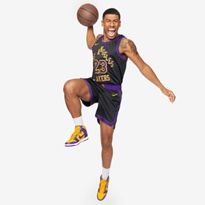 Nike NBA LeBron James Los Angeles Lakers Dri-FIT Swingman CE | Pro:Direct Basketball