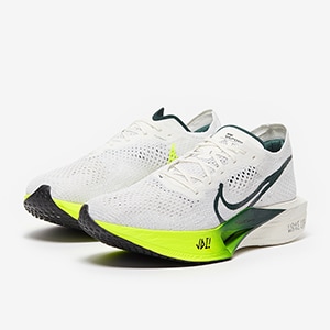 Nike Vaporfly Next Percent Flyknit 3 White Pro Green Volt Sail Mens Shoes Pro Direct Running