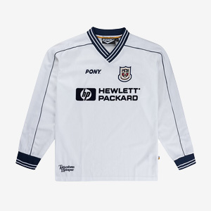 Maillot Collector Tottenham 1997/99 Vintage - Blanc, Taille M, Manches Courtes
