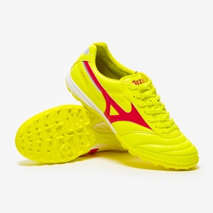 Mizuno Morelia Sala Elite Turf - Safety Yellow/Fiery Coral/Galaxy