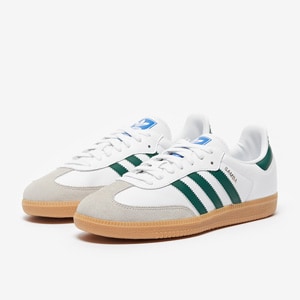 adidas Originals Samba OG Bianco Ftw Collegiate Verde Gum 3 Scarpe Uomo Pro Direct Soccer