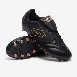 Lotto Stadio 705 TF All Black Mens Boots Pro Direct Soccer