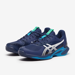 Asics Court FF 3 Mako Blue White Mens Shoes Pro Direct Tennis