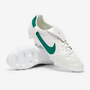 Nike The Premier III Firm Ground MetalIndoor Summit White MystIndoor Green Adult Cleats