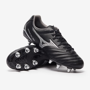 Mizuno Morelia Neo IV Pro Si Black Gold Black Mens Boots Pro Direct Rugby