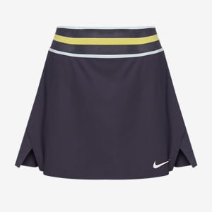 Nike Womens Court Slam Dri FIT Skirt Thunder Blue White Womens Clothing Pro Direct Tennis