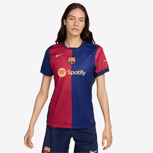 Nike FC Barcelona 24/25 Womens Dri-FIT Stadium SS Home Shirt | Pro:Direct Soccer