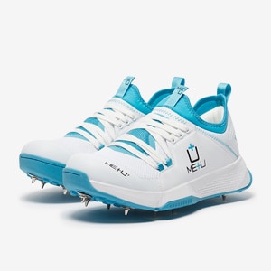 ME U Bowling Shoe White Blue Mens Shoes Pro Direct Cricket