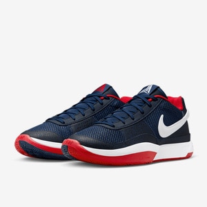 Nike Ja 1 Midnight Navy White University Red Trainers Mens Shoes Pro Direct Basketball