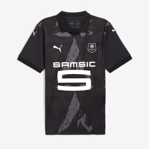 Puma STADE RENNAIS サッカーシャツ Mサイズ 黒 ブラック