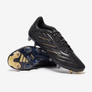 Adidas black and gold boots online