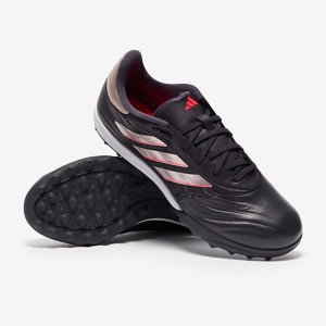 adidas Copa Pure 2 League Leather Turf Aurora Black Platin Met Turbo Adult Boots Pro Direct Soccer