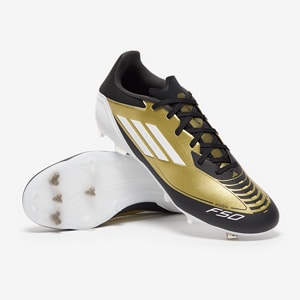 Adidas F50 League FG MG Messi Gold Black White M 11