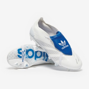 adidas Originals Predator x Beckham Elite Tongue FG WeiB Blaubird Konigsblau Erwachsenen FuBballschuhe Pro Direct Soccer