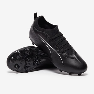 Puma Kids Ultra 5 Play Turf Puma Black Puma White Junior Boots Pro Direct Soccer