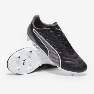 Puma King Match MxSG Puma Black Puma White Mens Boots Pro Direct Soccer